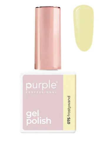 PURPLE GEL POLISH 075 FROSTYWAND 10ML