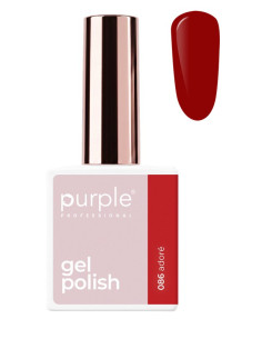 PURPLE GEL POLISH 086 ADORE 10ML