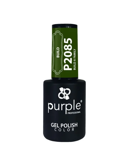 PURPLE GEL POLISH COLOR BUILD A FAMILY 10ML