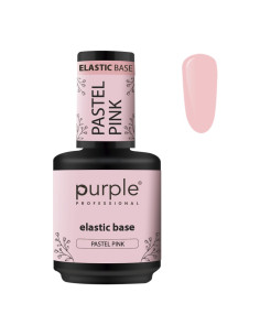 ***PURPLE ELASTIC BASE PASTELL PINK 15ML***