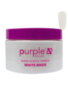 ***PURPLE POLVO ACRILICO WHITE BRIDE 200GR***