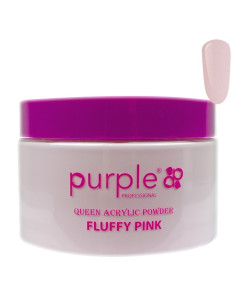 ***PURPLE POLVO ACRILICO FLUFFY PINK 200GR***