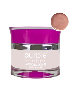 PURPLE ACRYGEL COMBI BEIGE SHIMMER 50ML