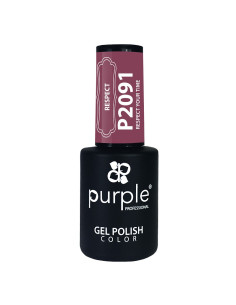PURPLE GEL POLISH COLOR RESPECT YOUR TIME 10ML