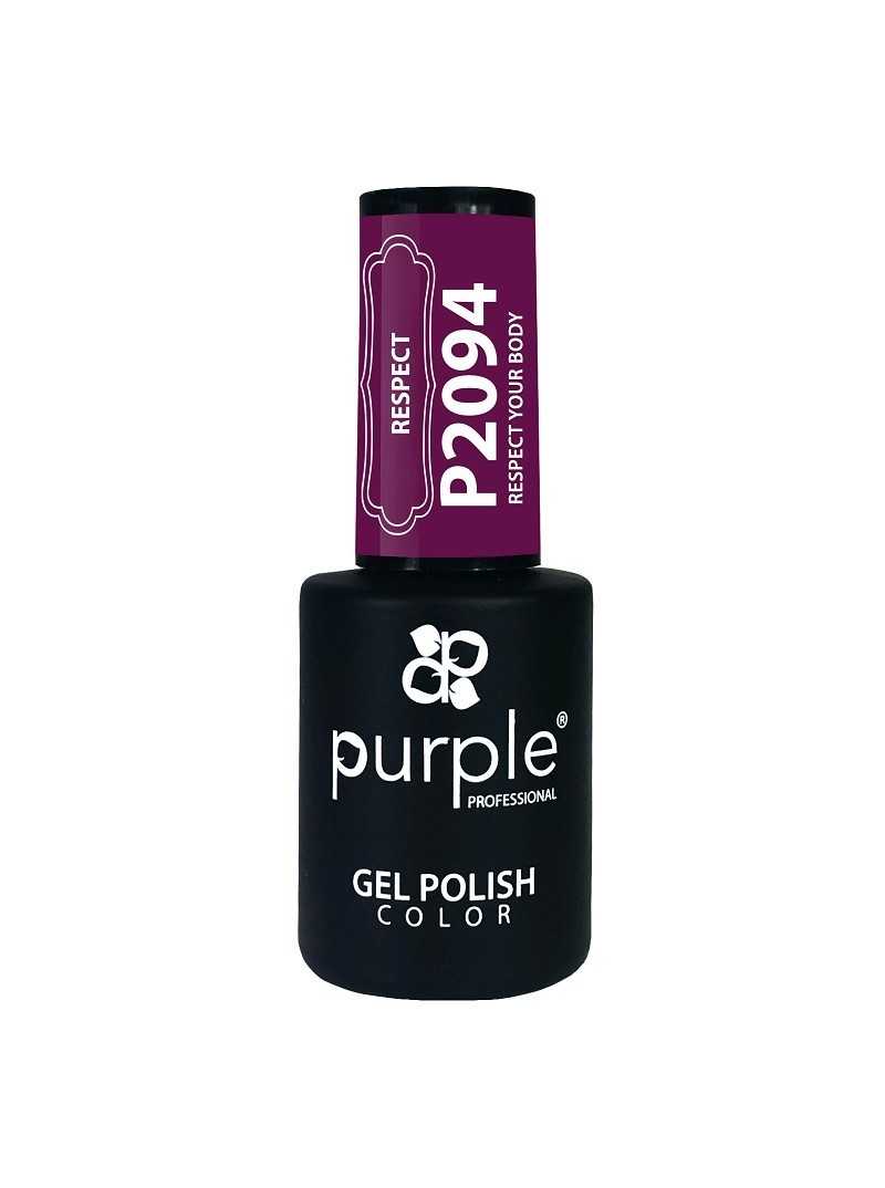 ***PURPLE GEL POLISH COLOR RESPECT YOUR FRIEND 10ML***|Mathiss