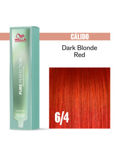 WELLA PURE PERFECTION 6/4 RUBIO OSCURO ROJO 60ML