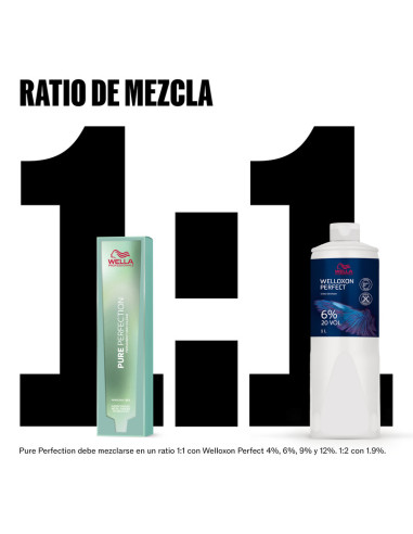 WELLA PURE PERFECTION 6/0 RUBIO OSCURO 60ML