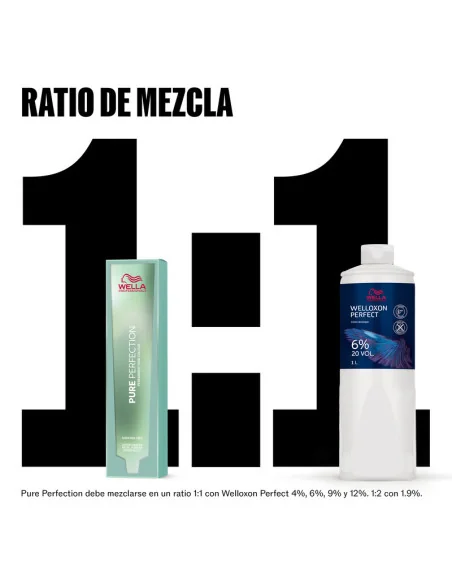 WELLA PURE PERFECTION 5/8 CASTAÑO CLARO PERLA 60ML