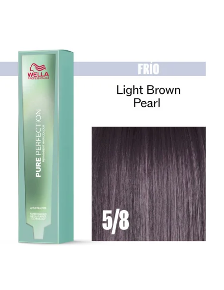 WELLA PURE PERFECTION 5/8 CASTAÑO CLARO PERLA 60ML