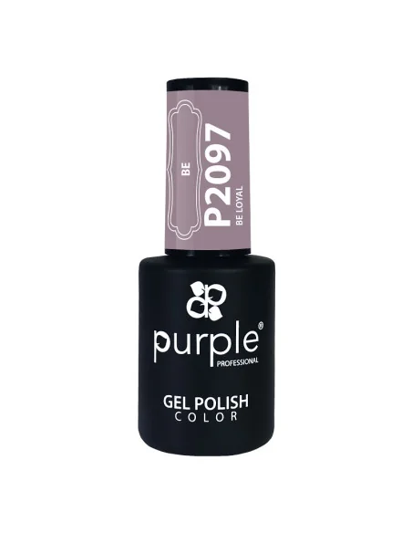 PURPLE GEL POLISH COLOR BE LOYAL 10ML