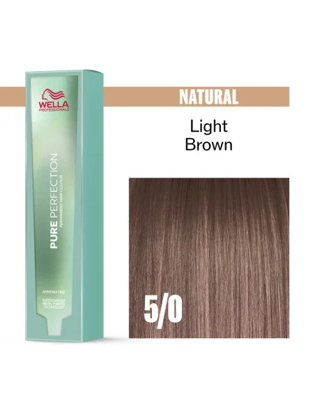 WELLA PURE PERFECTION 5/0 CASTAÑO CLARO 60ML