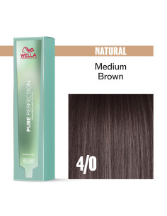 WELLA PURE PERFECTION 4/0 CASTAÑO MEDIO 60ML