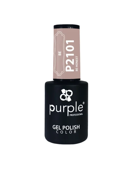 PURPLE GEL POLISH COLOR BE HONEST 10ML