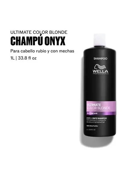 WELLA ULTIMATE COLOR BLONDE SHAMPOO 1000ML