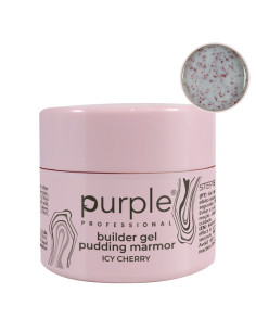 PURPLE BUILDER GEL PUDDING MARMOR ICY CHERRY 15GR