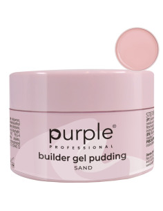 PURPLE BUILDER GEL PUDDING SAND 50GR