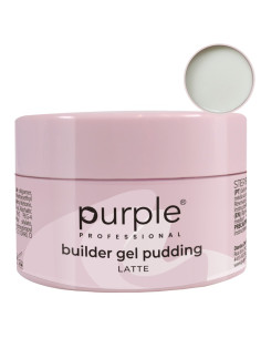 PURPLE BUILDER GEL PUDDING LATTE 50GR