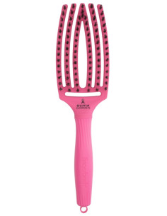 OLIVIA GARDEN FINGERBRUSH BOAR & NYLON PINK INK THINK PINK COLLECTION 2