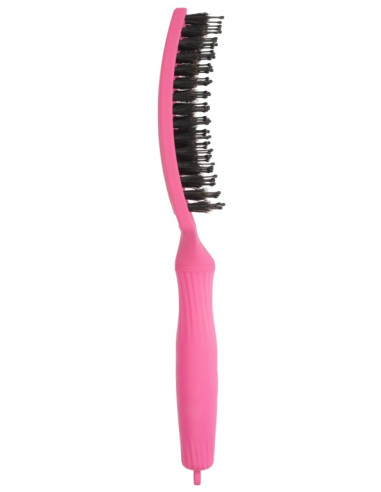 OLIVIA GARDEN FINGERBRUSH BOAR & NYLON PINK INK THINK PINK COLLECTION