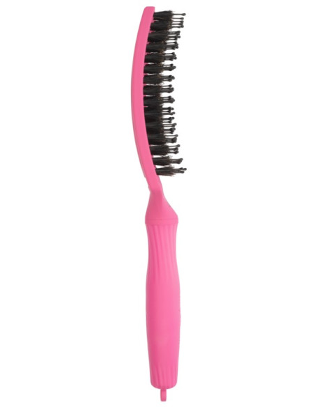 OLIVIA GARDEN FINGERBRUSH BOAR & NYLON PINK INK THINK PINK COLLECTION