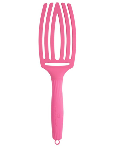 OLIVIA GARDEN FINGERBRUSH BOAR & NYLON PINK INK THINK PINK COLLECTION