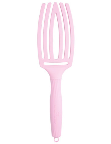 OLIVIA GARDEN FINGERBRUSH BOAR & NYLON PAPER BLUSH THINK PINK COLLECTION