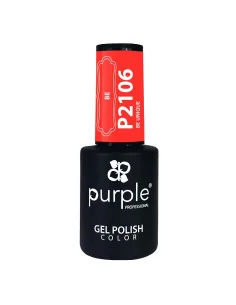 PURPLE GEL POLISH COLOR BE UNIQUE 10ML
