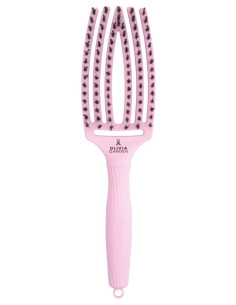 OLIVIA GARDEN FINGERBRUSH BOAR & NYLON PAPER BLUSH THINK PINK COLLECTION 2