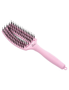 OLIVIA GARDEN FINGERBRUSH BOAR & NYLON PAPER BLUSH THINK PINK COLLECTION