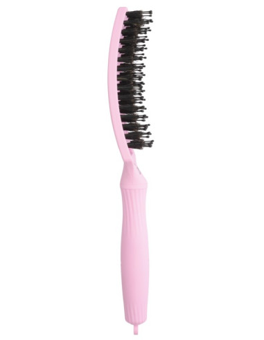 OLIVIA GARDEN FINGERBRUSH BOAR & NYLON PAPER BLUSH THINK PINK COLLECTION