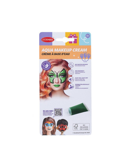 GOODMARK MAQUILLAJE AL AGUA VERDE 20ML