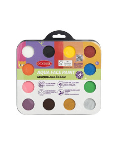 GOODMARK MAQUILLAJE AL AGUA PALETA 12 COLORES