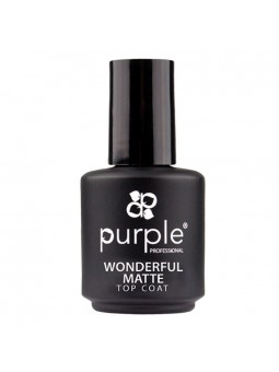 PURPLE WONDERFUL MATTE TOP...