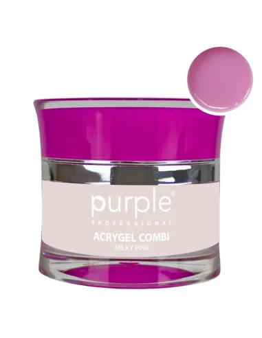 Purple Acrygel Combi Milky Pink 50gr | Mathiss Ibiza