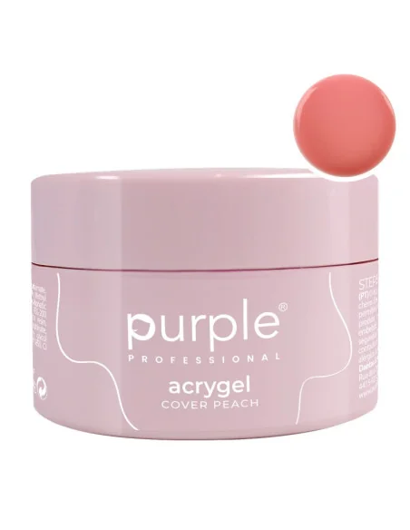 Purple Acrygel Combi Cover Peach 50ml | Mathiss Ibiza