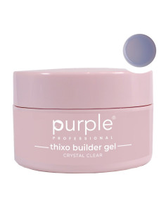 Purple Gel de Construccion Thixo Crystal Clear 50gr
