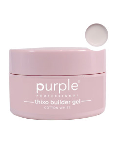 Purple Gel de Construccion Thixo Cotton White 50gr