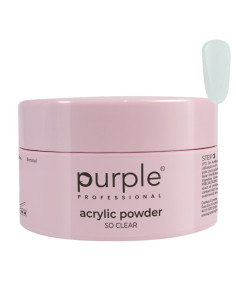 Purple Acrylic Powder So Clear 80gr | Mathiss Ibiza