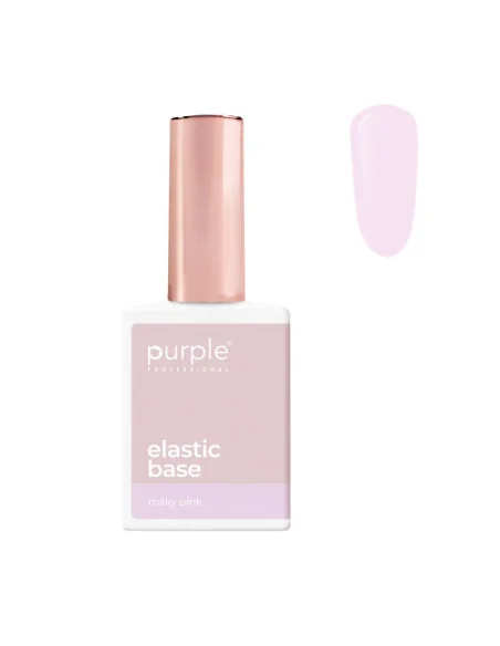 Purple Elastic Base Milky Pink 15ml | Mathiss Ibiza