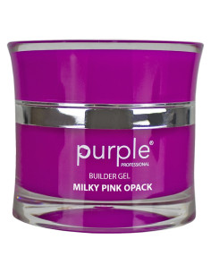 ***PURPLE GEL DE CONSTRUCCION CLASSIC MILKY PINK OPACK 50GR***