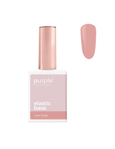 Purple Elastic Base Cover Beige 15ml | Mathiss Ibiza