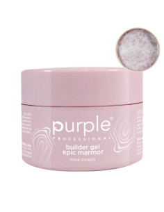 Purple Builder Gel Epic Marmor Pink Ember 15gr
