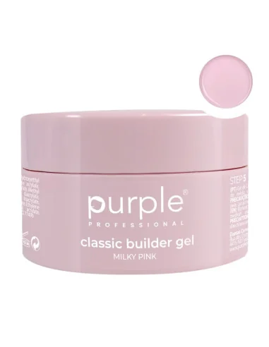 Purple Classic Builder Gel Milky Pink 100gr | Mathiss Ibiza