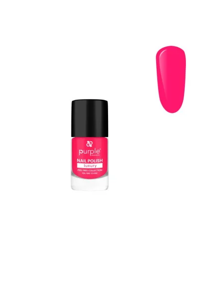 Purple Nail Polish Luxury Feel Free To Kiss 10ml