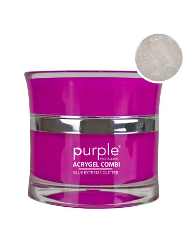 Purple Acrygel Combi Blue Extreme Glitter 50ml