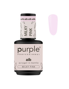 Purple Acrygel In Bottle Milky Pink 15ml | Mathiss Ibiza