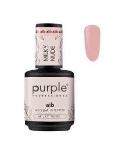Purple Acrygel In Bottle Milky Nude 15ml | Mathiss Ibiza