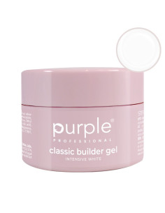Purple Classic Builder Gel Intensive White 15gr