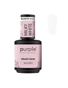 Purple Elastic Base Milky White 15ml | Mathiss Ibiza