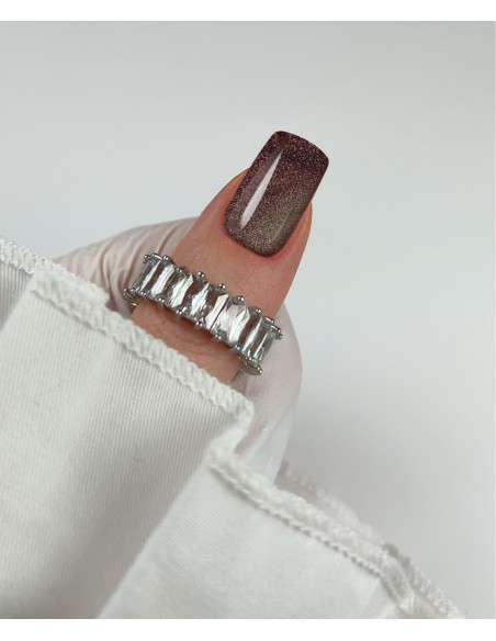 Purple Gel Polish 140 Dazzle Cat Eye 10ml | Mathiss Ibiza